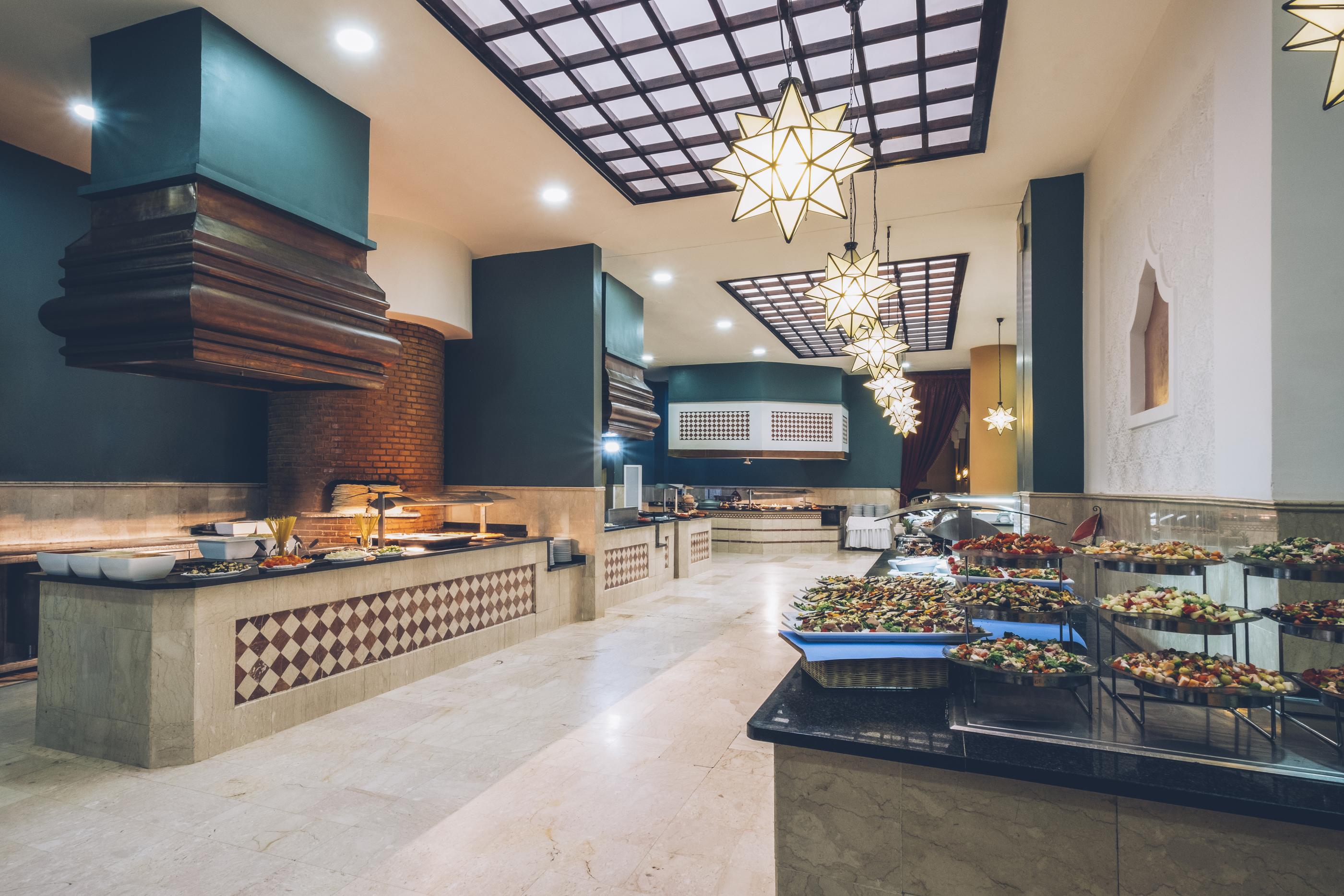 ホテル イベロスター サイディア エクステリア 写真 The buffet at the hotel